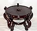 NEW 9.5″ DIAMETER x 8″ TALL WOODEN ORIENTAL DARK CHERRY FISH BOWL PLANT STAND HOLDER QUALITY! (ON SALE NOW)thumb 2