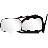 CIPA 11950 Clip-On Towing Mirror,Black &amp; Silver, 15.75 Inch