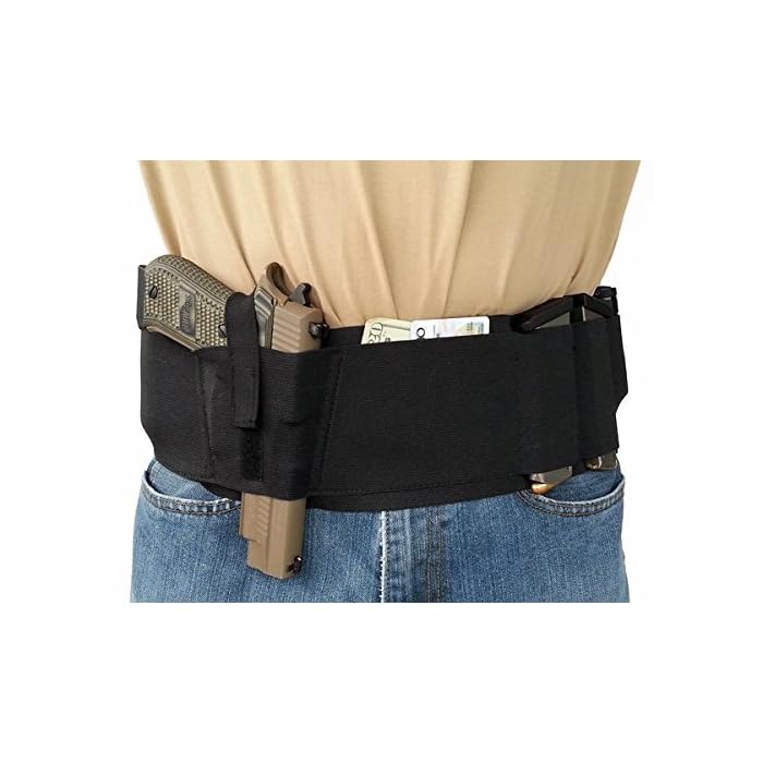 Buy Hidden Heat 5 Men's Belly Band Tactical Concealed Carry Gun