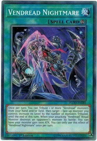 Vendread Nightmare - FLOD-EN085 - Common - 1st Edition - Flames of Destruction
