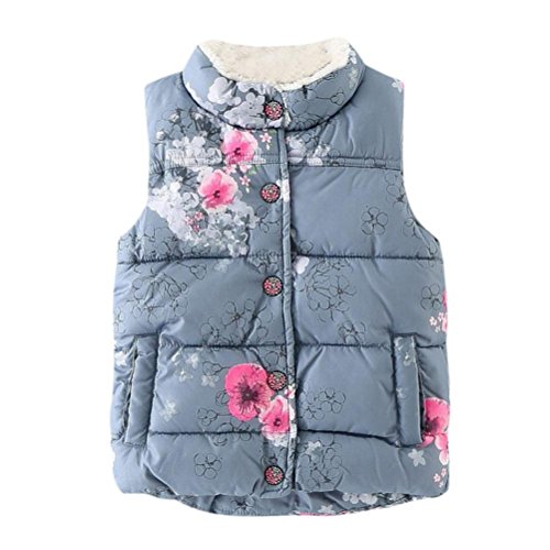 Sharemen Baby Cotton Warm Vests Coat Girls Infant Waistcoat (1-2Years,
Gray) Sharemen Baby Cotton Warm Vests Coat Girls Infant Waistcoat (1-2Years,
Gray)