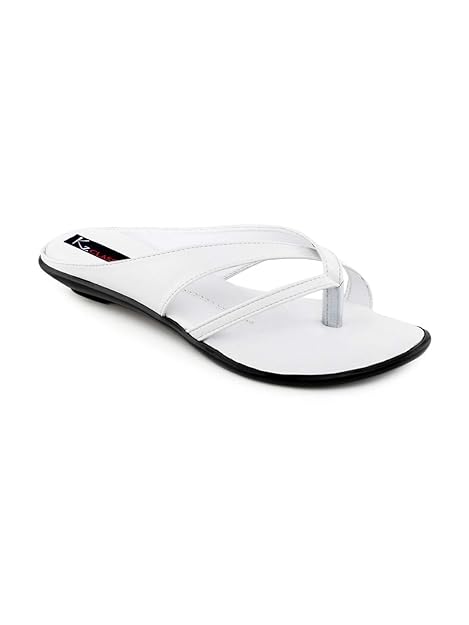 white flat slip on sandals