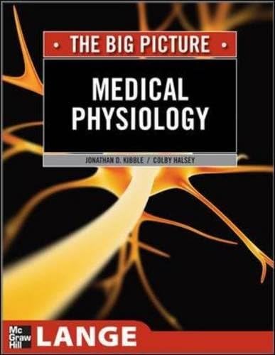 Medical Physiology: The Big Picture (LANGE The Big Picture)