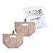 Goldblue 2 Pcs Mini Hanging Storage Bag Cotton Linen Small Storage Basket Decor Bin Bag for Wall Door Closet