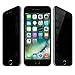 SUPTMAX Screen Protector for iPhone 7 Plus, iPhone 7 Plus Privacy Screen Protector [Case Friendly] [Scratch Free] iPhone 7 Plus Glass Screen Protector (Privacy)
