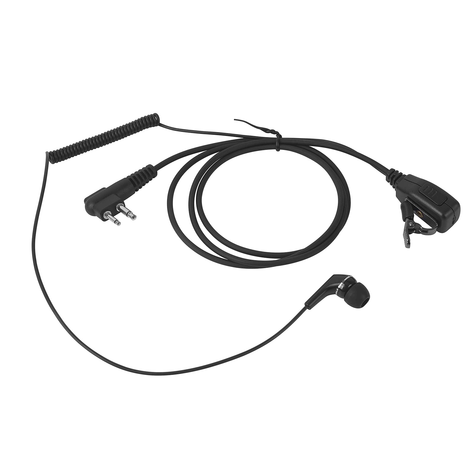 Photo 1 of Pdflie M1 Single Ear Bud Headset in-Ear Earbuds Coil Earpiece with PTT Mic for Motorola Mag One BPR40 CLS1110 CLS1410 CP185 CP200 CP200D DLR1020 DLR1060 DTR650 DTR700 RDM2070D RDU4100 Radios