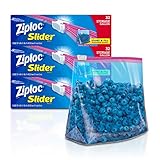 Ziploc Gallon Slider Storage Bags, 32 ct (Pack of 3) 96 total bags