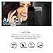 iCarez HD Clear Screen Protector for iPad Pro 12.9 (2017 2015 Model), 2-Pack PET Film