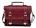 EOSUSI Women's Faux Leather Briefcases Messenger Bag Ladies Handbags, Red