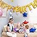 Unicorn balloons birthday party decorations | Unicorn party supplies | Set of 46 pcs Heart, Star Balloons, Headband, Gold Happy Birthday Banner | Bonus Air pump and ribbon