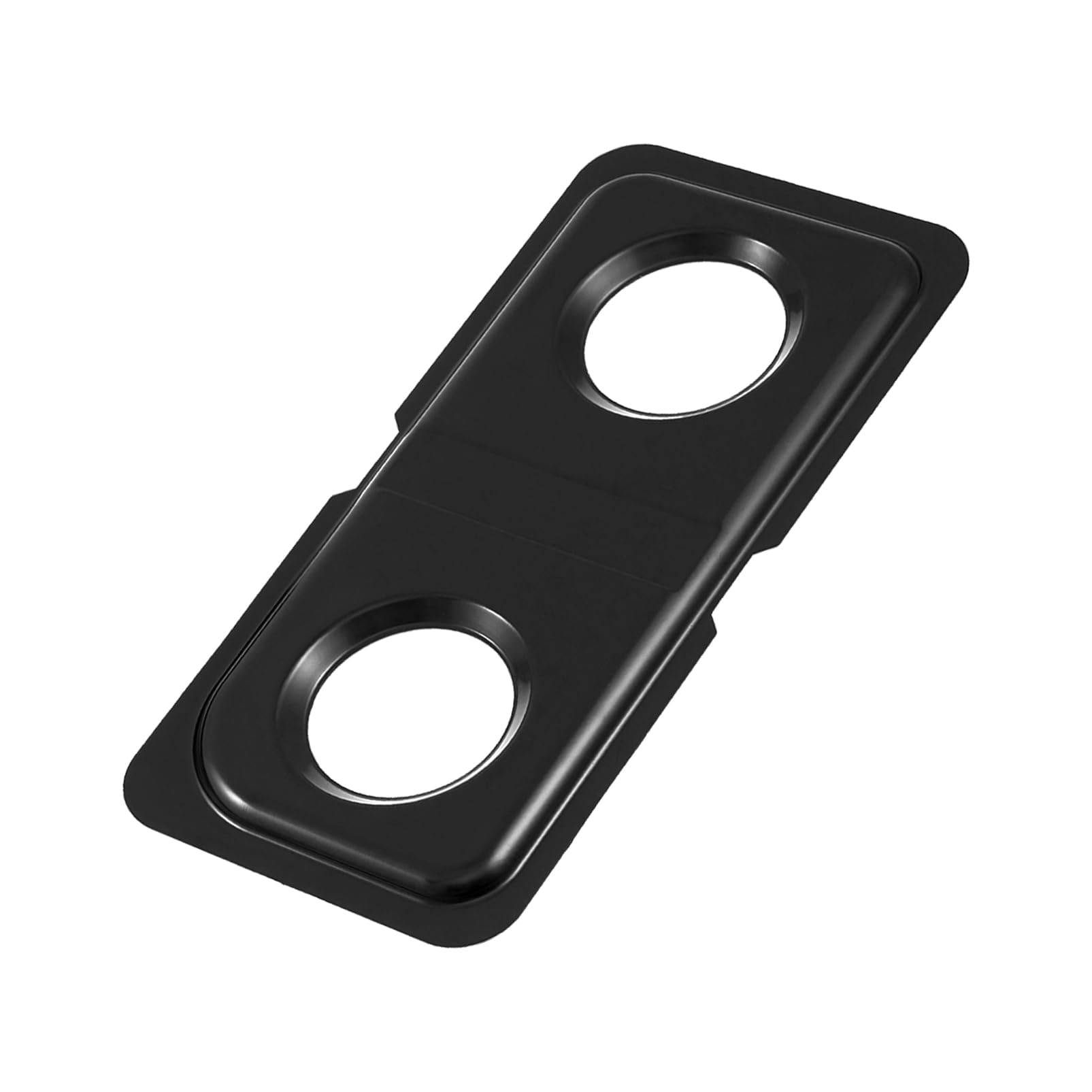 Photo 1 of WB34K10010 Drip Pans XL44 Stove Replacement Parts for GE Oven Double Burner Drip Pan Black Left Side Stainless Steel GE Hotpoint Spectra Drip Pans 16.62'' x 8'' Range Stove Top Cooktop Drip Bowl 1 Pcs