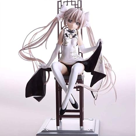 Amazon Co Jp アニメ図女性キャラクターモデル置物pvcスタチューグッズコスプレホームデコレーションレッド cm 白 cm Smszg Color White Size cm ホーム キッチン