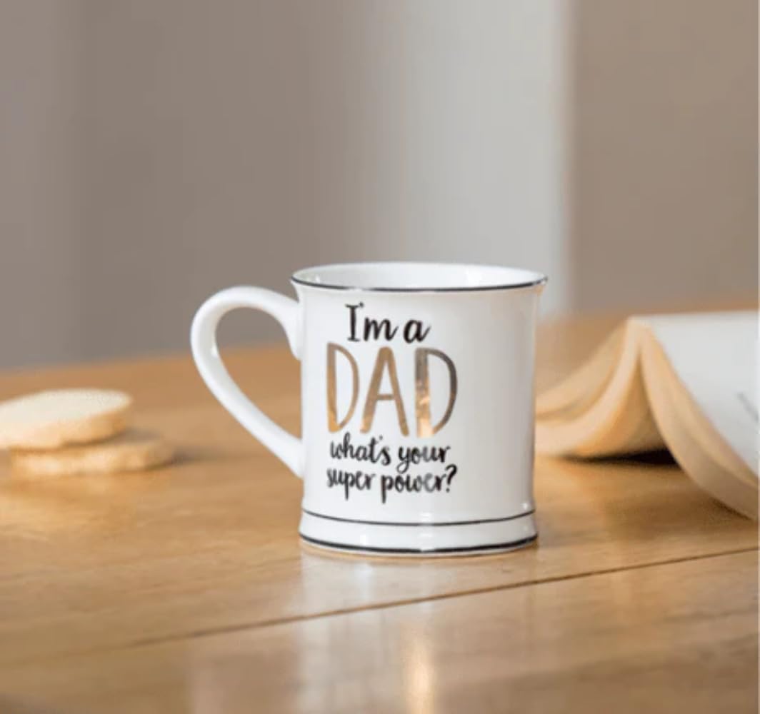 Sass & Belle Dad Superpower Mug