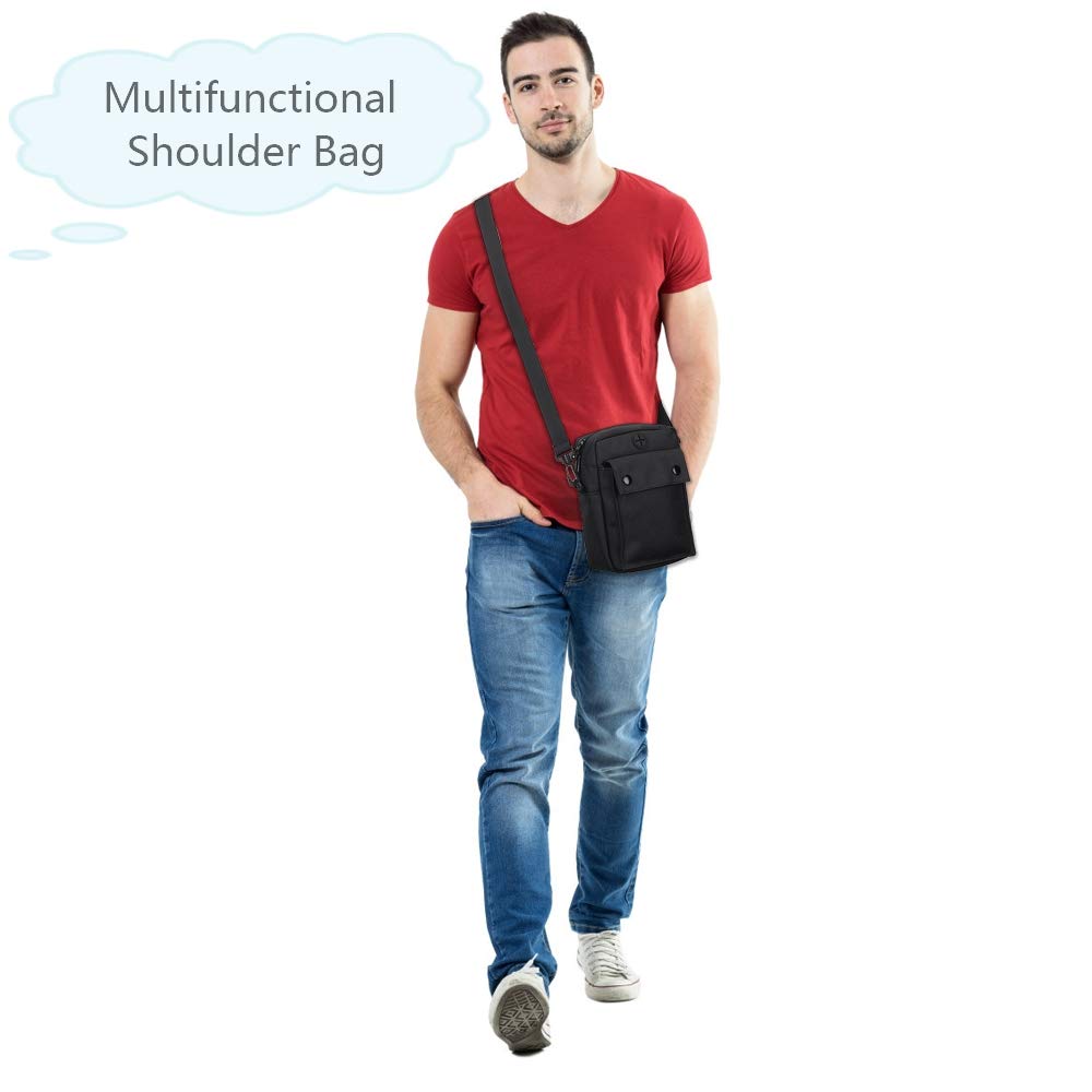 Portable CD Player Bag/Case, CD Player/Shoulder Bag, Compatible with Gueray/Jinhoo/HOTT/Jensen/NAVISKAUTO/Monodeal Portable CD Player and More