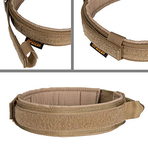 EXCELLENT ELITE SPANKER Tactical Dog Collar Nylon Adjustable K9 Collar