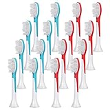 Great Value Tech 16 Heads Kids Standard Size Replacement Head for Philips Sonicare Hx6321/02