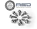 RSD License Plate Screws for Domestic Cars & Trucks Never Rust Stainless Steel (Slotted Hex)