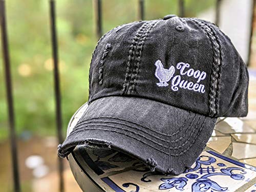 Coop Queen Hat Chicken Baseball Cap 
