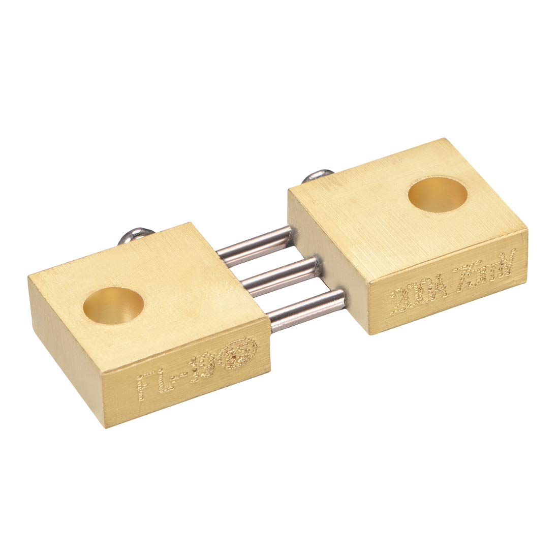 sourcing map Shunt Resistor 200A 75mV for DC Current Ammeter Analog Panel Meter FL-19 Divider