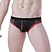 MASS21 Men’s Counter Pouch Low Rise Jock Strap Supporter Sporty Thong Black Size L