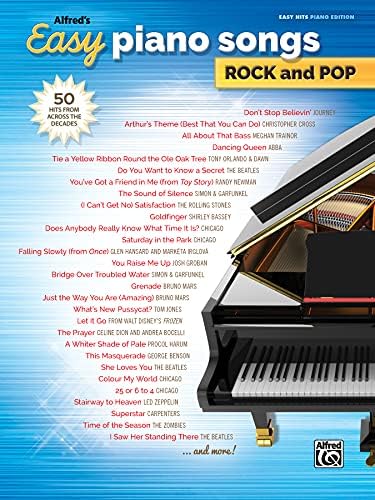 Alfred's Easy Piano Songs - Love & Romance: 50 Classics: Alfred