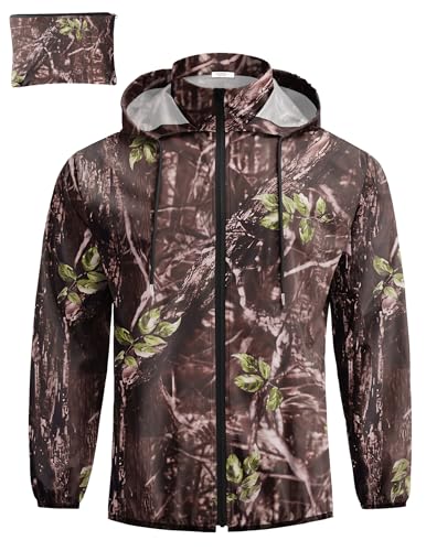 COOFANDY Men's Waterproof Rain Jacket
