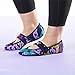 Nufoot Betsy Lou Women's Shoes, Foldable & Flexible Flats, Slipper Socks, Travel Slippers & Exercise Shoes, Dance Shoes, Yoga Socks, House Shoes, Indoor Slippers, Royal Chains, Large