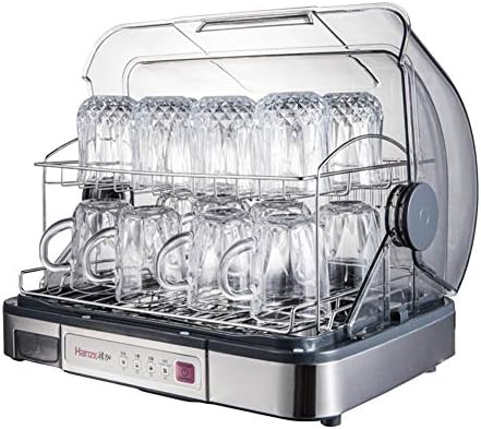 Small Disinfection Cabinet, Mini Dish Dryer sterilizer Disinfection Cabinet Towel Warmer Ultraviolet Light Countertop