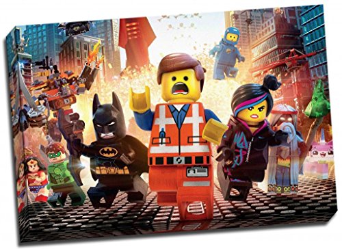 Panther Print Funny Lego Canvas Print Poster 30X20 Inches A1