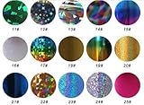 Fashion 25 colors Nail Art Transfer Foil Nail Sticker Tip Decoration