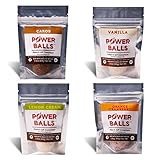 Paleo Angel Power Balls Healthy Paleo Approved Gluten Free AIP Protein Snack Bars (AIP Variety 4-Pack)