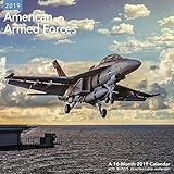 American Armed Forces Wall Calendar (2019) by 