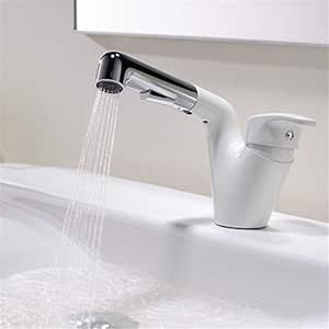 Grifo BañEra Baño Negro lavabo grifo de latón saca el grifo de agua