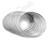 Memory Wire Large Bracelet Coil Staineless Steel 42243