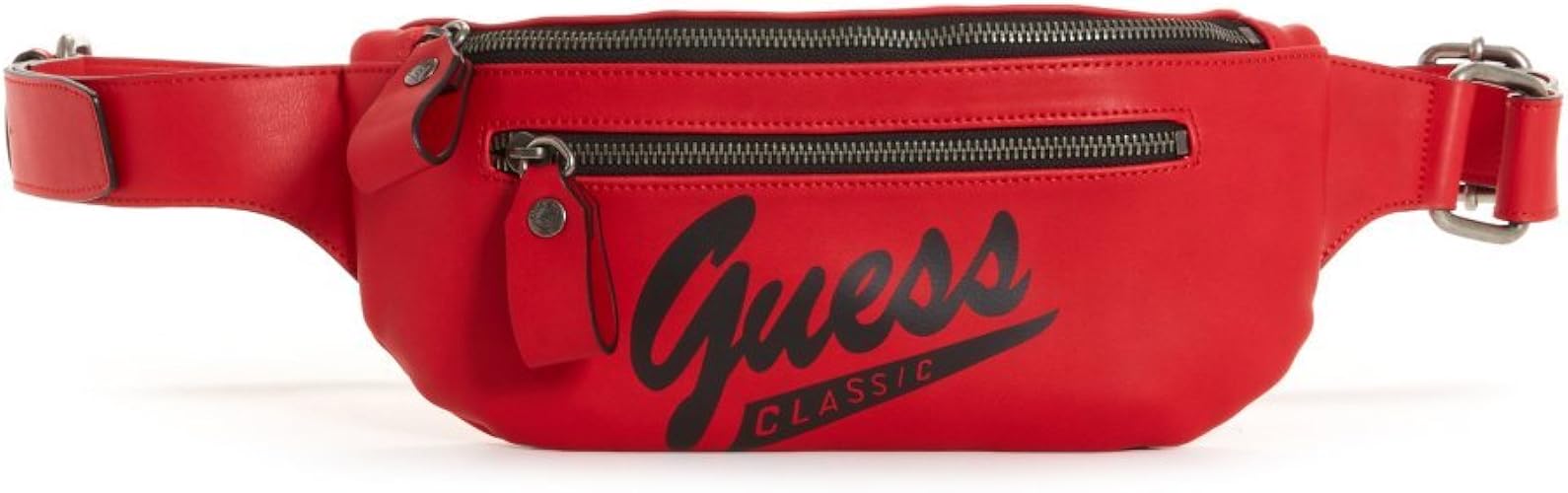 guess fanny pack red