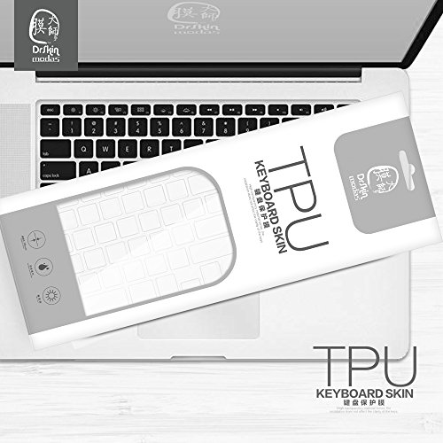 Keyboard Cover for 17.3" HP Envy 17M 17M-AE111DX, 15.6" HP Pavilion x360 15-BR075NR, HP Envy X360 15M-BP012DX 15M-BP011DX 15M-BQ021DX, Pavilion 15-CB010NR 15-CB071NR 15-CC010NR 15-CC020NR(Clear)
