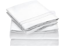 Mellanni Queen Sheet Set - Iconic Collection Bedding Sheets & Pillowcases - Hotel Luxury, Extra Soft, Cooling Bed Sheets - De