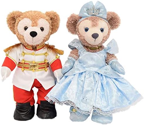 テディベア通販アリス ダッフィー シェリーメイ コスチューム シンデレラ Sサイズ用 本体無 チャーミング王子 ペア アウトレット 送料無料