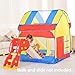 Truedays Kids Outdoor Indoor Fun Play Big Tent Playhouse, 55.1x47.2-Inch