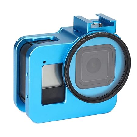 heirao4072 Funda Protectora de Metal para cámara Deportiva GoPro 8 ...