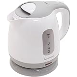 ヒロ・コーポレーション 電気ケトル 1.0L コンパクト グレー KTK-300-G