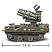 Sluban Air-Raid Drill Set Blocks Army Bricks Toy - Tor Anti-Aircraft Missiles & Abrams Tank