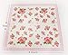 WallyE Mint Floral Pink Printed Napkins Red Rose Chintz Decoupage Paper for Bridal Shower Tea Party Birthday or Wedding,20 Pack