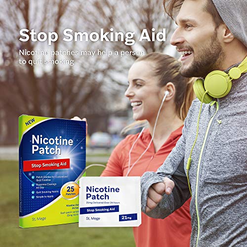 Stop Smoking Aid Nicotine Patch : Easy and Effective Anti-Smoking Stickers - Best Product to Quit Smoking [25 Patches] - Thumbnail 4