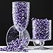Purple Foils Hard Candy, 1.32 Pounds Bag of Purple Color Themed Kosher Mini Candies Individually Wrapped Grape Fruit-Filled Flavored Candy (NET WT 600g, About 310 Pieces)