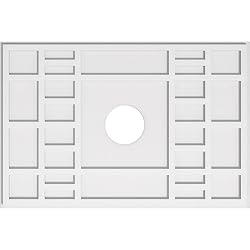 Ekena Millwork CMP38X25BX-06000 Beaux Architectural