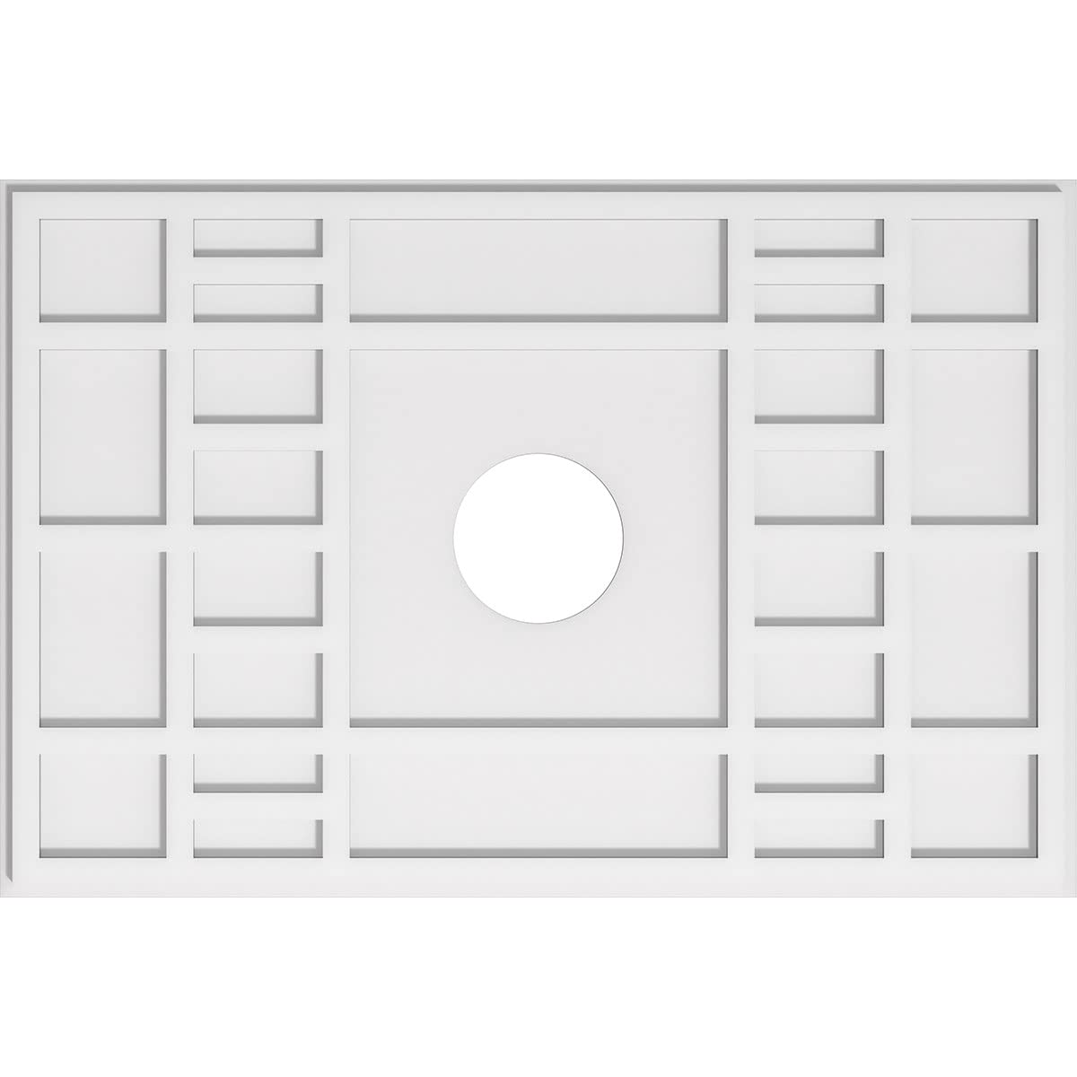 Ekena Millwork CMP38X25BX-06000 Beaux Architectural