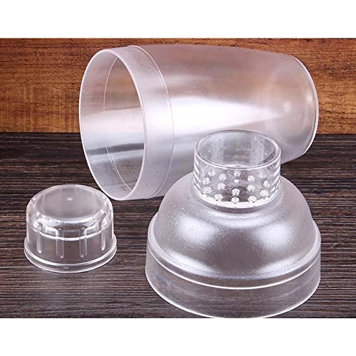 Limeow Shaker Transparent für Bar Kunststoff-Shaker für Cocktail Drink Kunststoff Cocktail Making Set Kunststoffmischer… – Bild 5