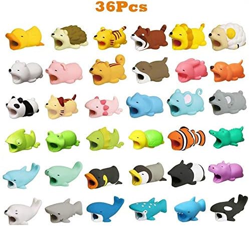 Cable Saver Set Compatible for All Cable Cord Animal Protector Phone Accessory Cable Bite