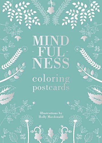 Mindfulness Coloring Postcard Set